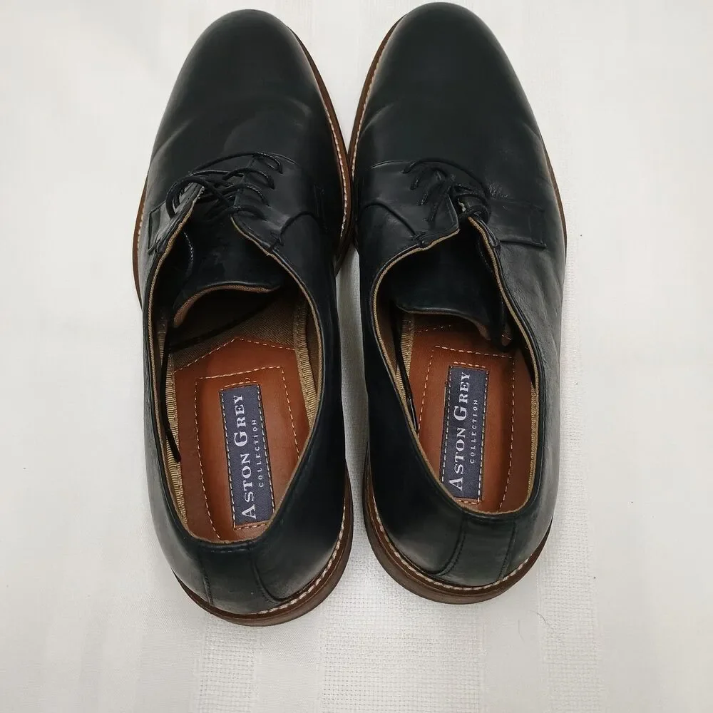 Aston Grey Grenasien sz 9.5 Men's Black Used With Box